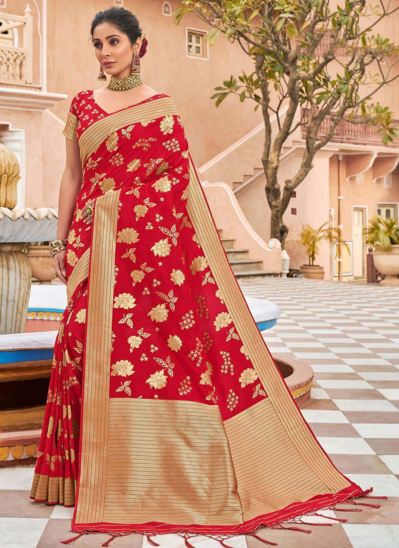 B FINE KASTKARI Stylish Latest Fancy Designer Party And Wedding Wear Heavy Silk Saree Collection